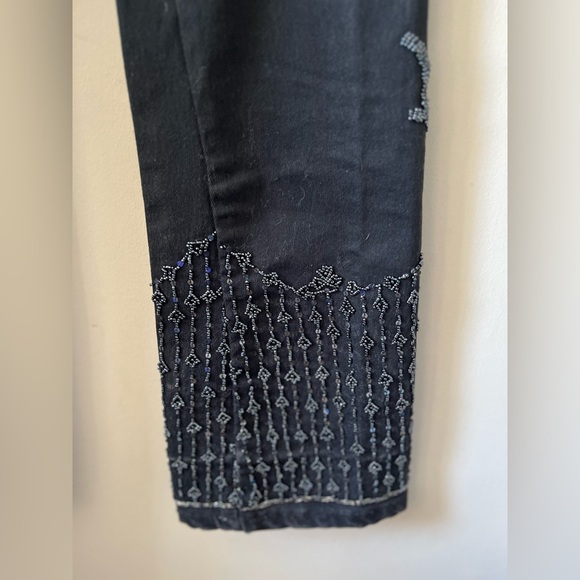 Parasuco jeans Vintage Y2K Sequins Flared Jeans size 28 - Picture 7 of 11